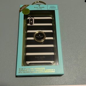 Kate Spade, iPhone XS cover with Stability Ring